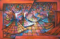 Muhammad Yousuf, 24 x 36 Inch, Acrylic on Canvas, Figurative Painting, AC-MYSF-040